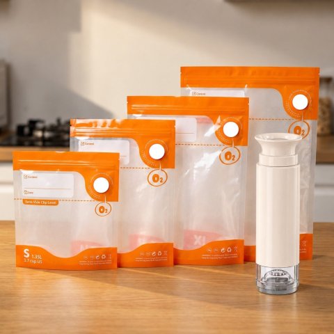 Vacuum fresh food storage bags 10pcs 